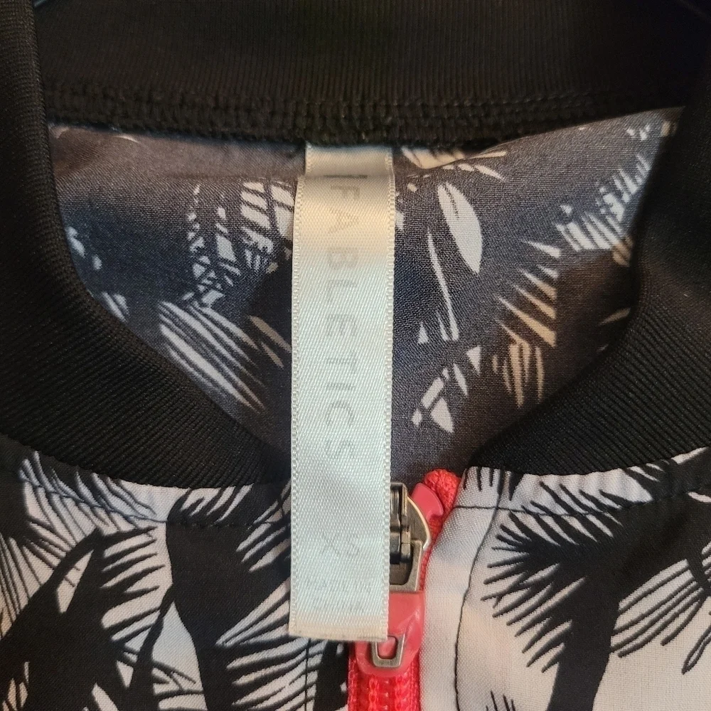 Fabletics Diana Full Zip Floral Athleisure Yoga Gym Light Jacket Size XS
